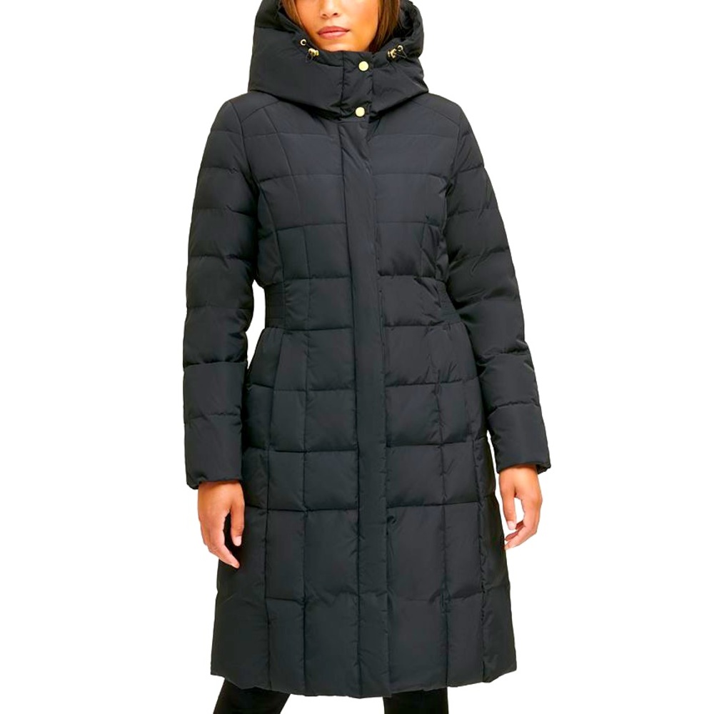 NWOT Cole Haan Hooded Long Puffer Coat Parka
